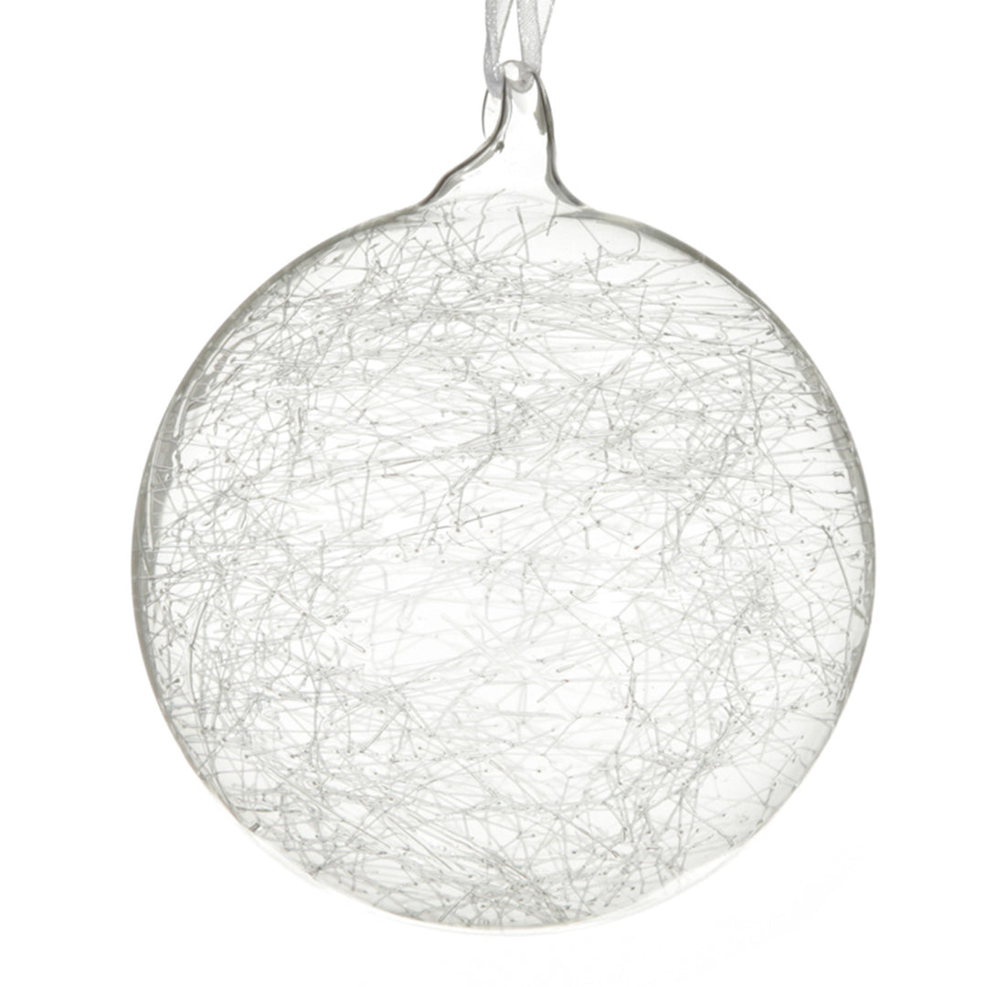 Glass Icicle Bauble