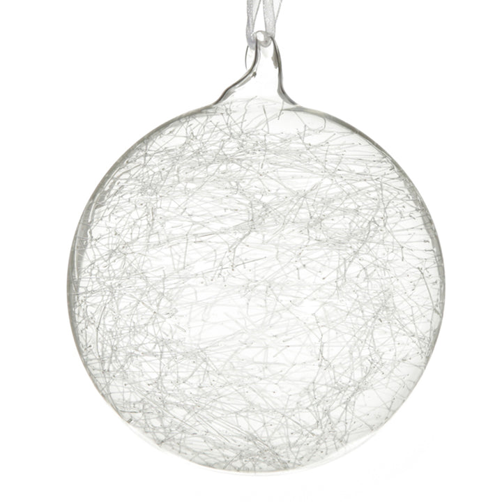Glass Icicle Bauble