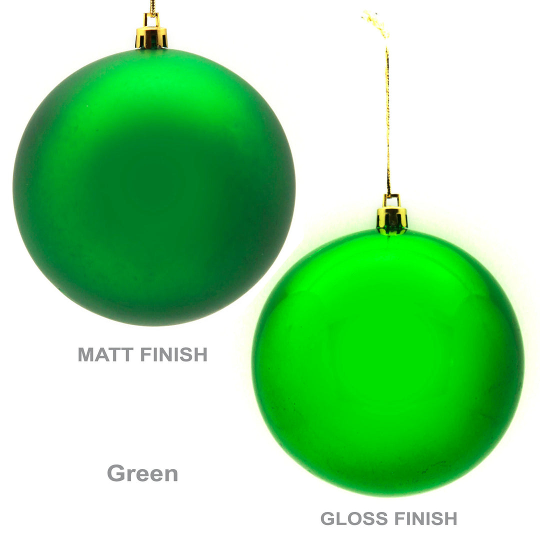Customised Shatterproof Printed Logo Bauble - 10cm
