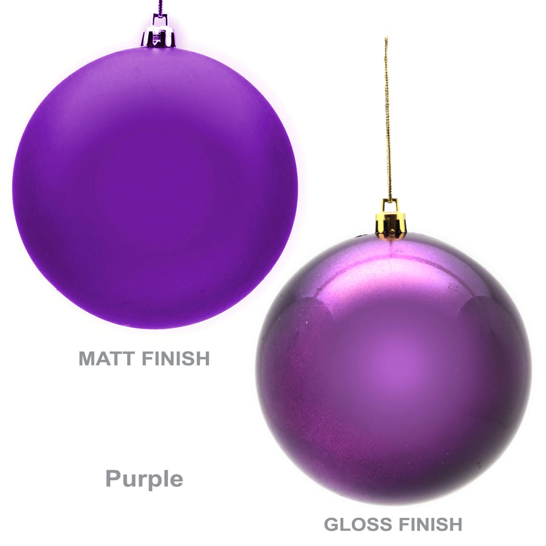 Customised Shatterproof Printed Logo Bauble - 8cm
