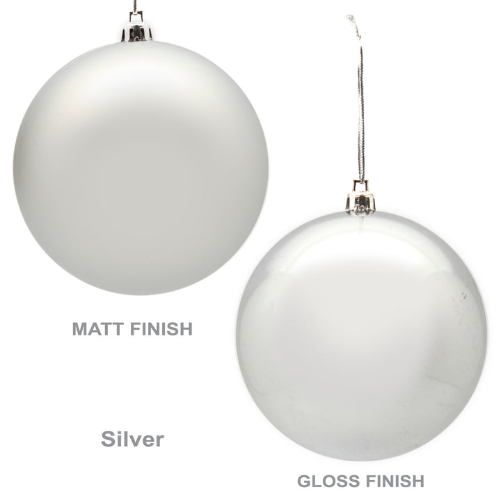 Customised Shatterproof Printed Logo Bauble - 10cm