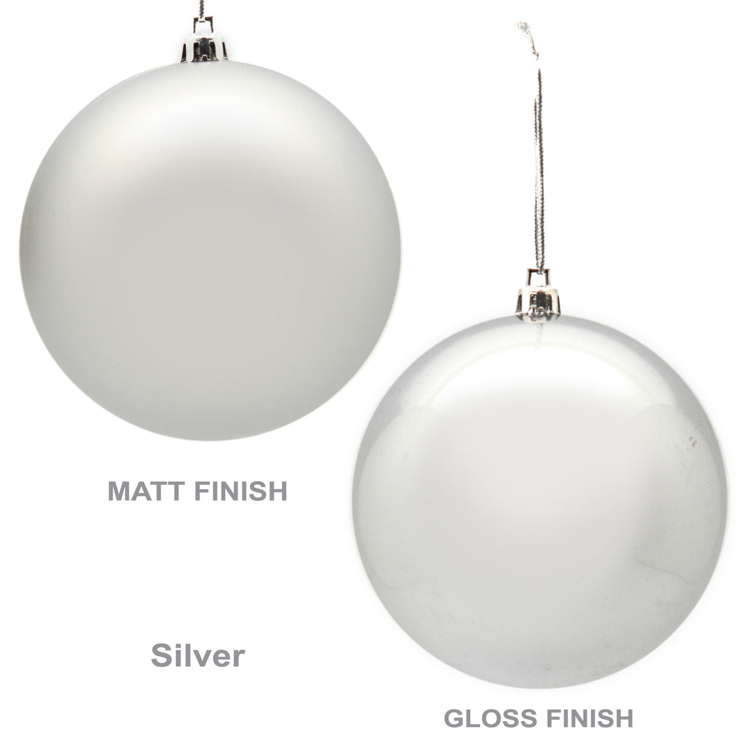 Customised Shatterproof Printed Logo Bauble - 8cm