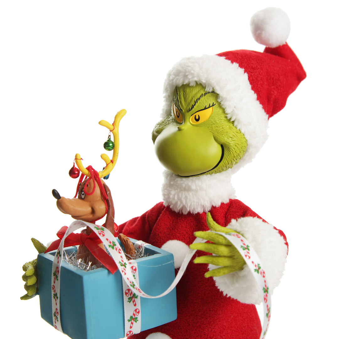 D56 Possible Dreams - Grinch and Max! Christmas Ornament