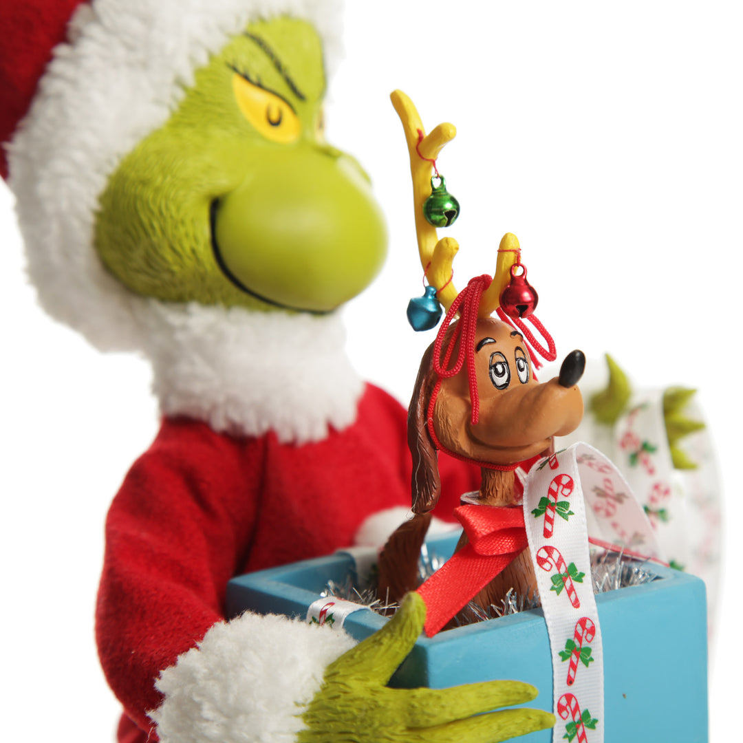 D56 Possible Dreams - Grinch and Max! Christmas Ornament