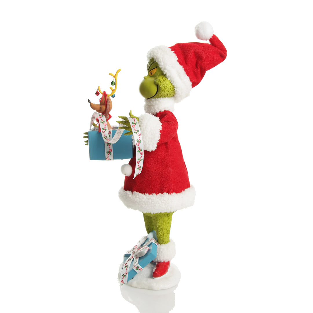 D56 Possible Dreams - Grinch and Max! Christmas Ornament