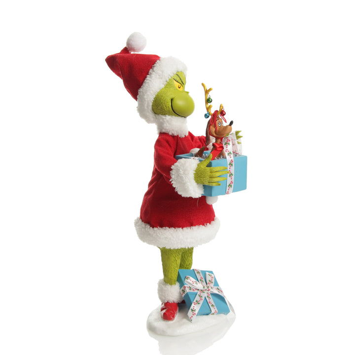 D56 Possible Dreams - Grinch and Max! Christmas Ornament