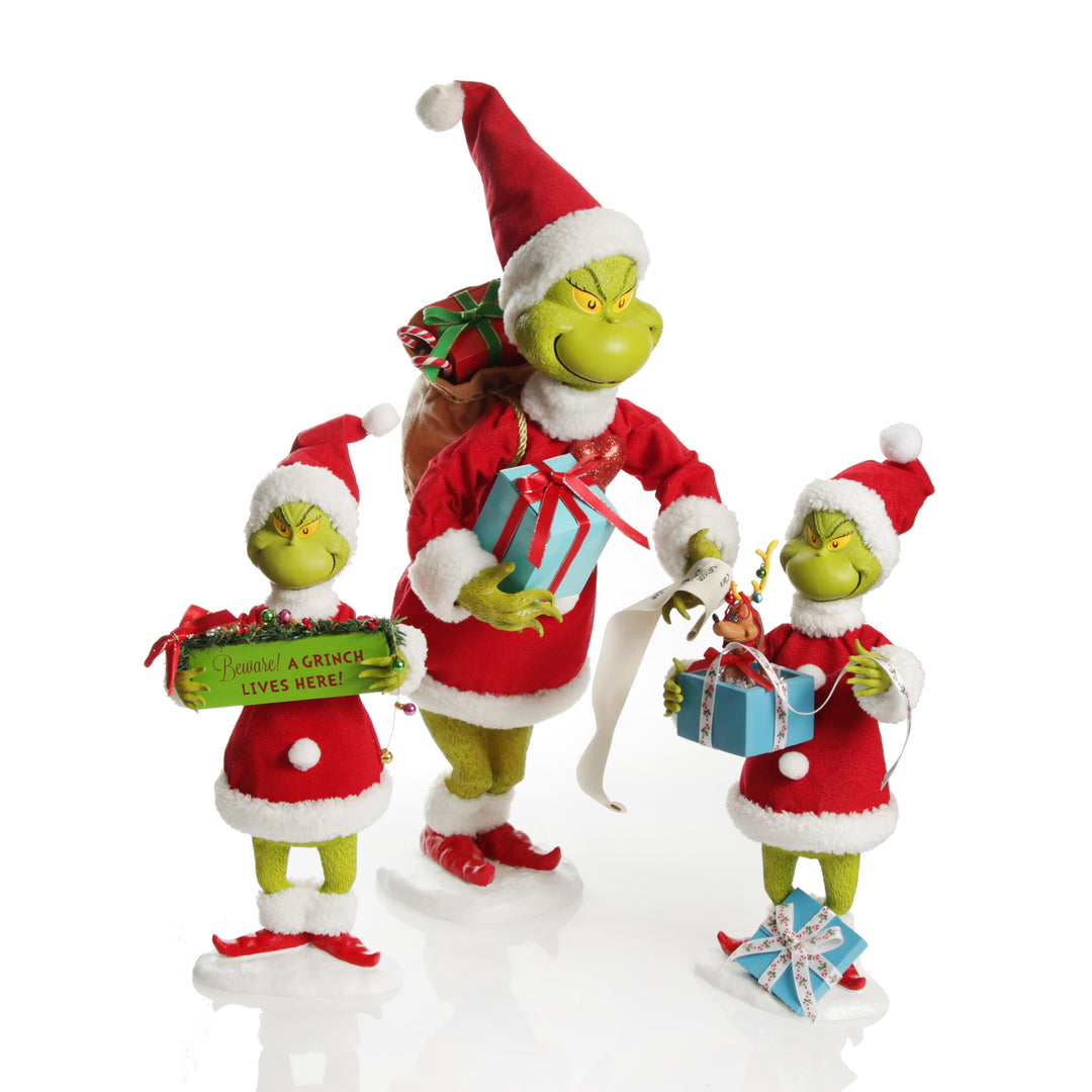 D56 Possible Dreams - Grinch and Max! Christmas Ornament