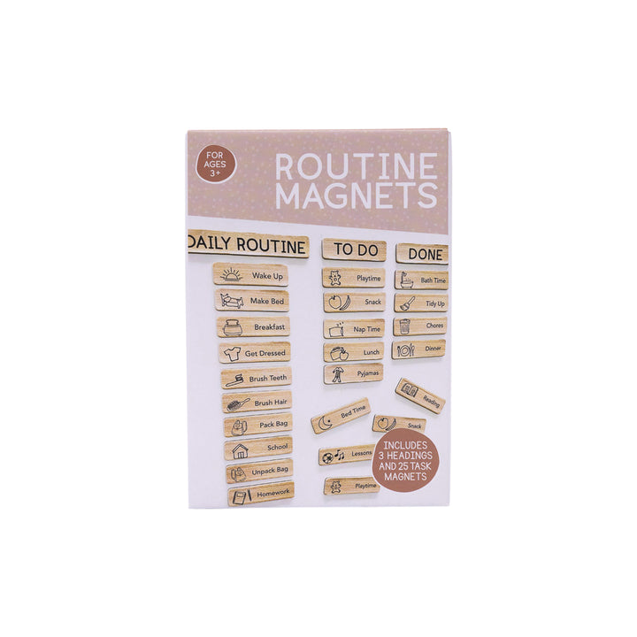  Daily Routine Magnet Set