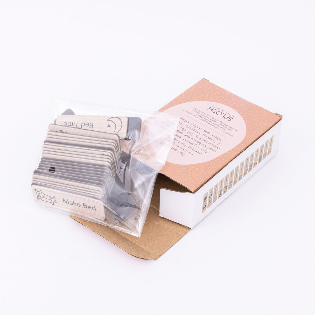  Daily Routine Magnet Set