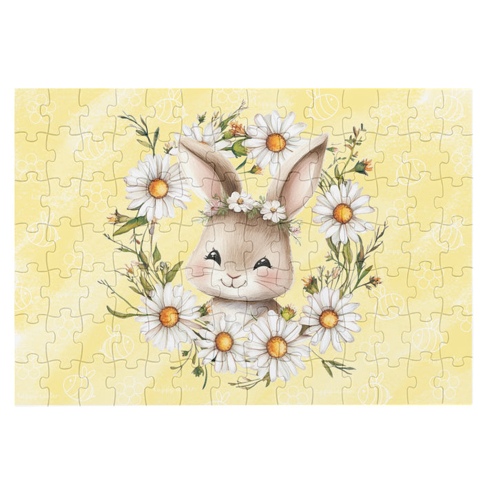 Easter Puzzle Daisy Bunny