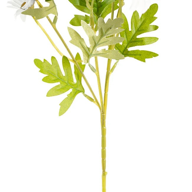 Daisy Spray Flowers - White (63cmH)