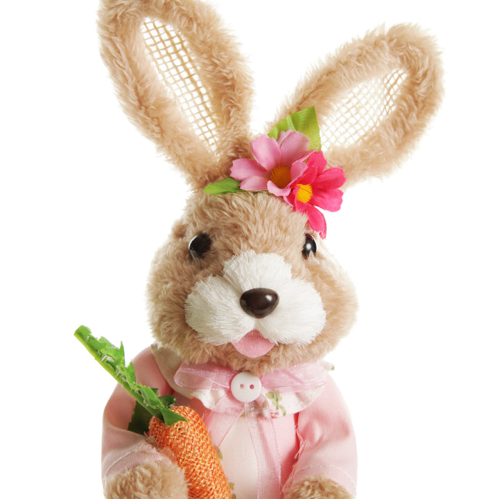 Daisy Straw Easter Bunny