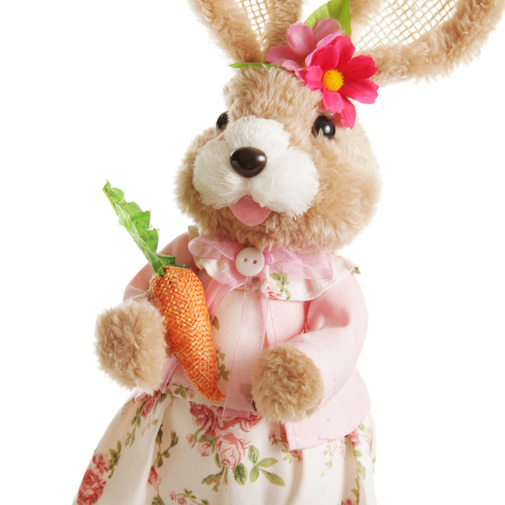 Daisy Straw Easter Bunny