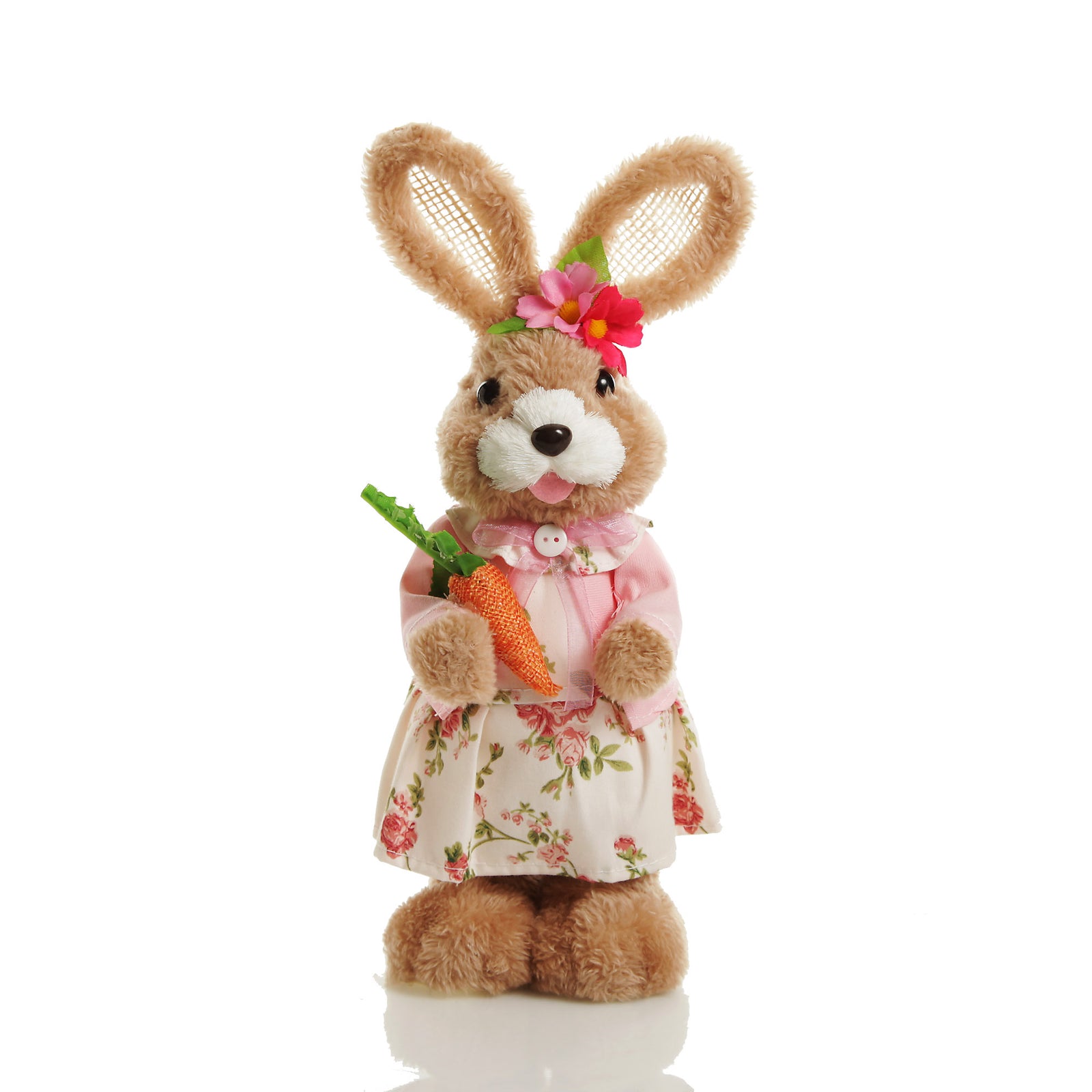 Daisy Straw Easter Bunny