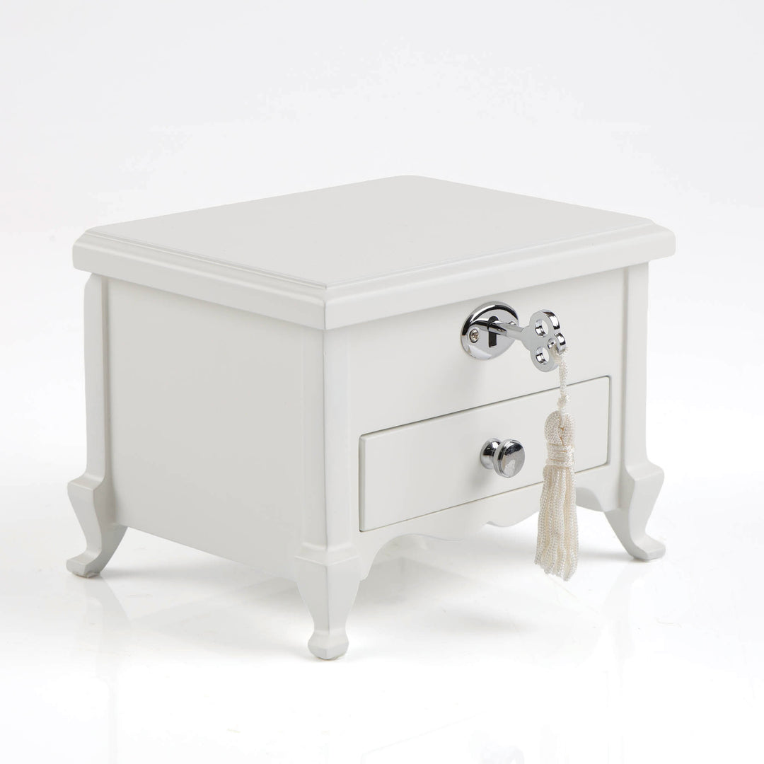 personalised-white-footed-ballerina-jewellery-music-box-with-drawer