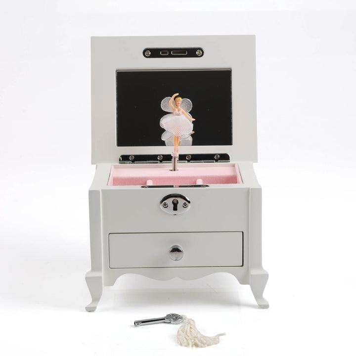 personalised-white-footed-ballerina-jewellery-music-box-with-drawer
