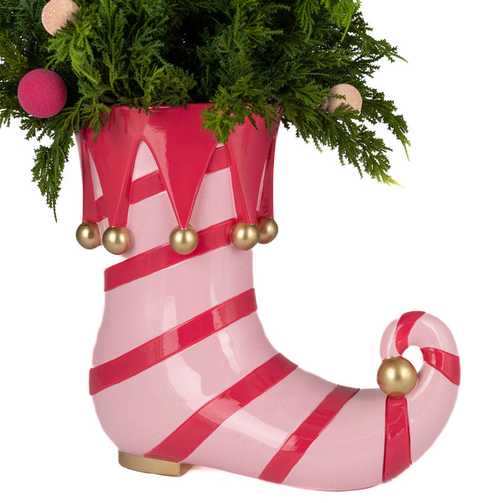 Decorated Christmas Tree in Stocking Pot 90cm(h)