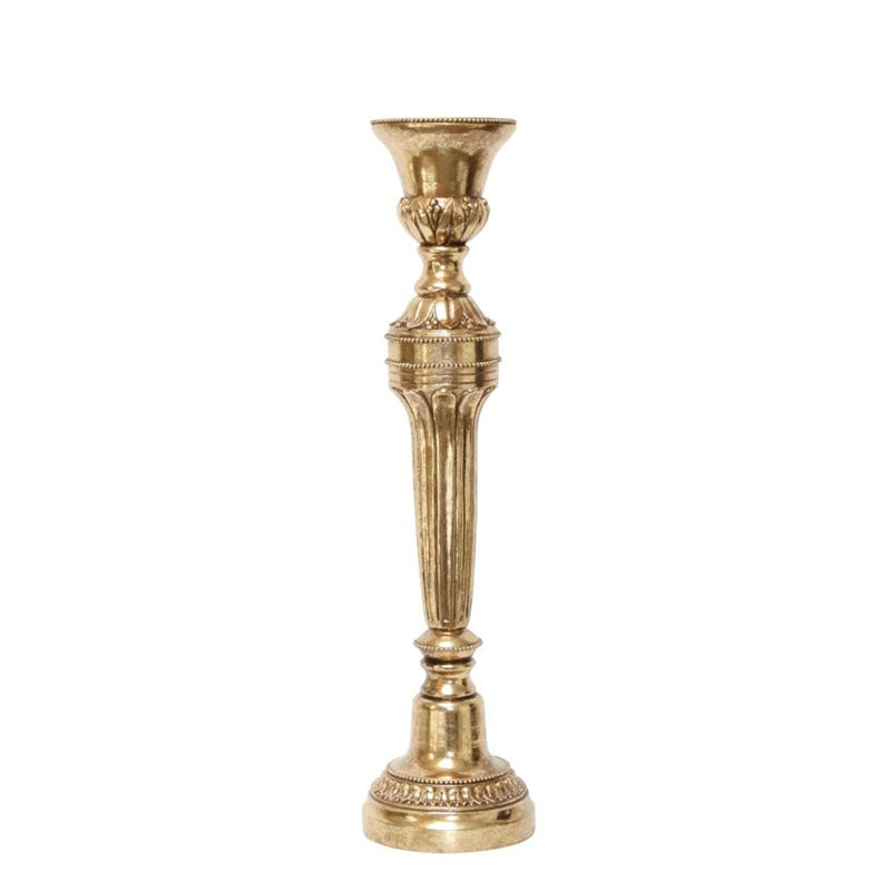 Antique Gold Decorative Candle Holder