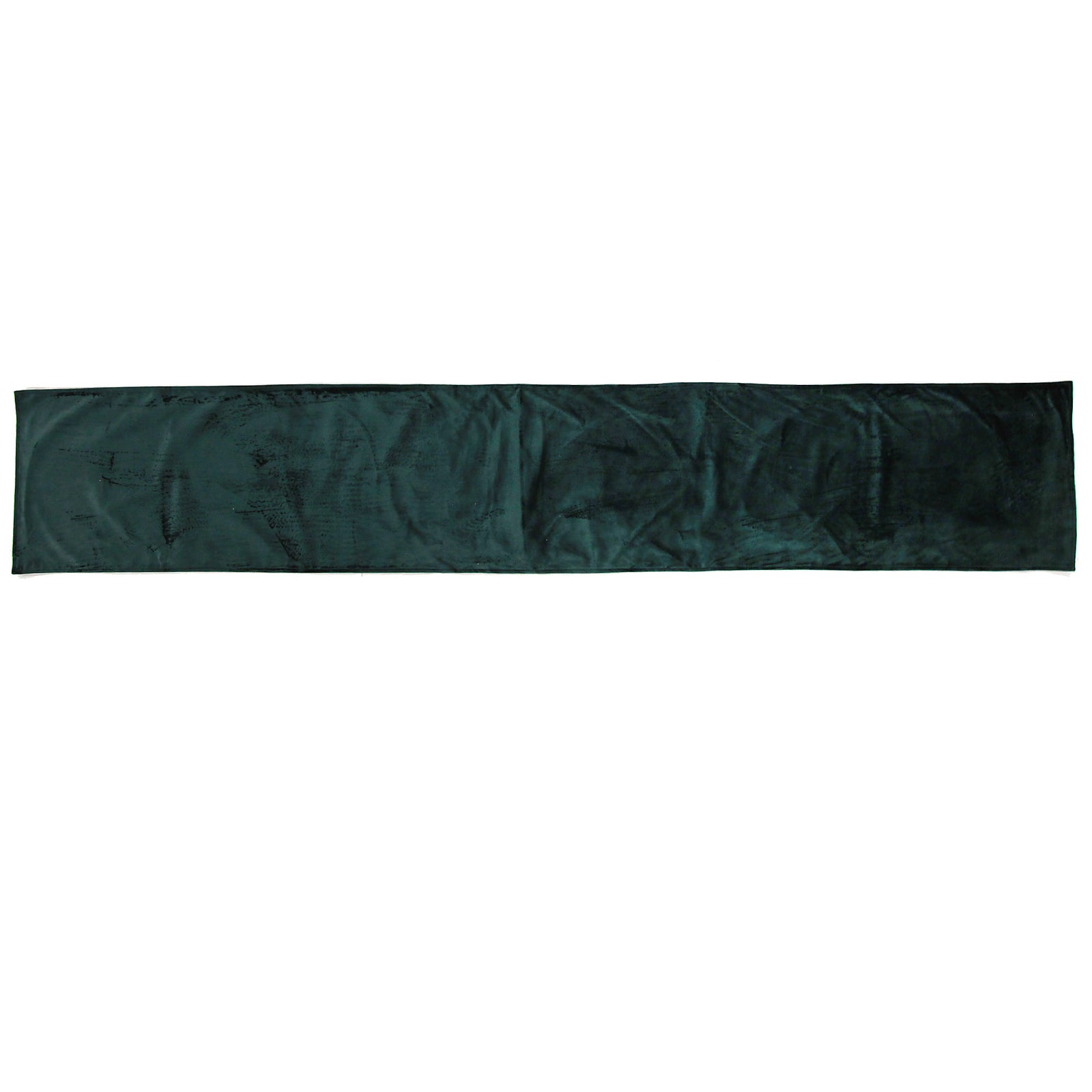 Deluxe Forest Green Velvet Lined Table Runner