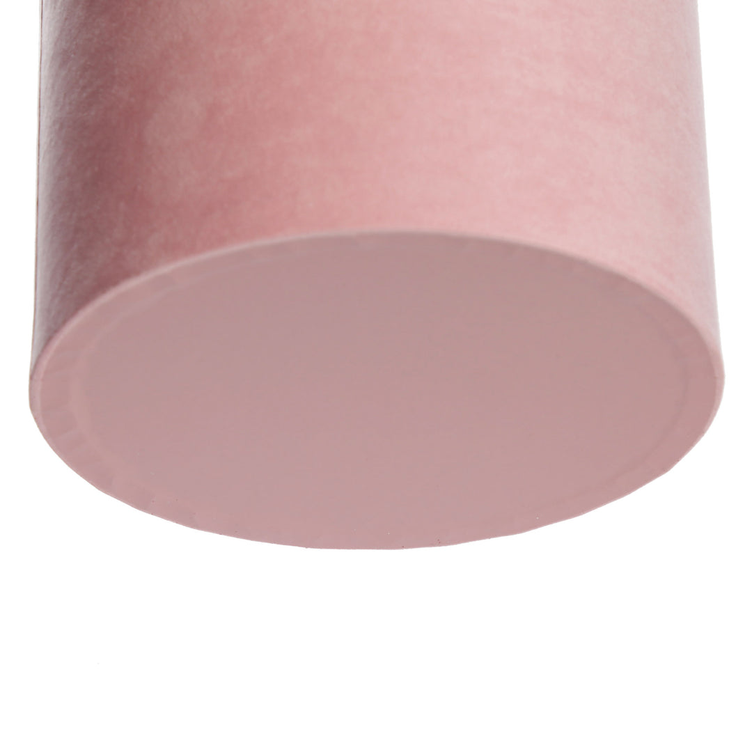 Deluxe Pink Suede Round Giftbox