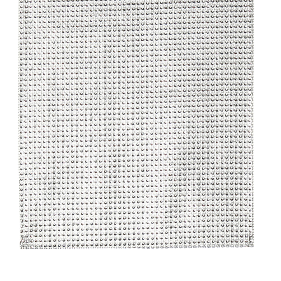 Silver Diamonte Table Runner