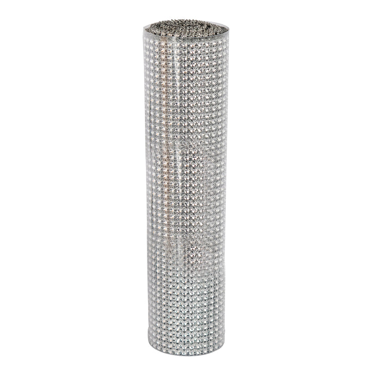 Silver Diamonte Table Runner