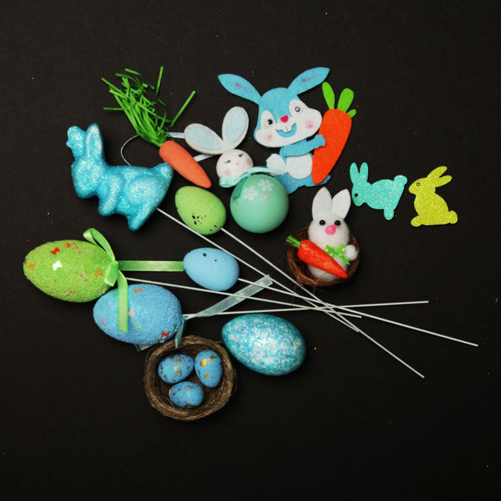 DIY Personalised Boy Easter Hat Lucky Dip Kit - Large Decorations