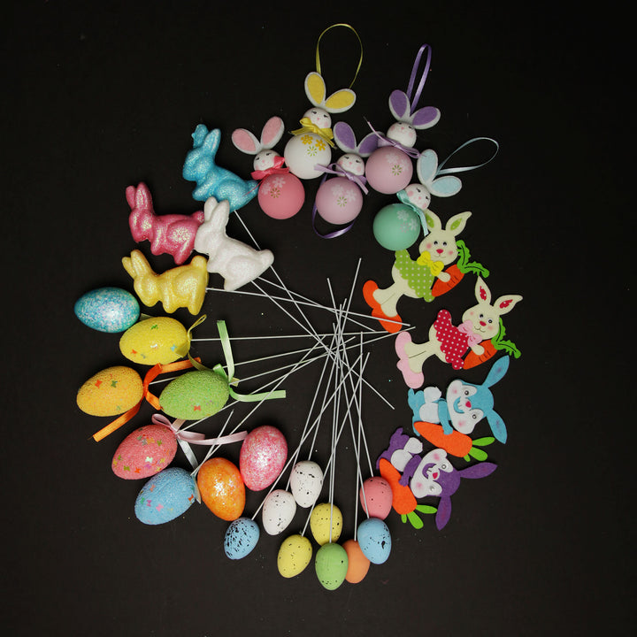 DIY Personalised Boy Easter Hat Lucky Dip Kit - Large Decorations