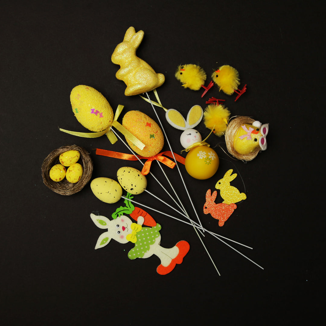 DIY Personalised Boy Easter Hat Lucky Dip Kit - Large Decorations