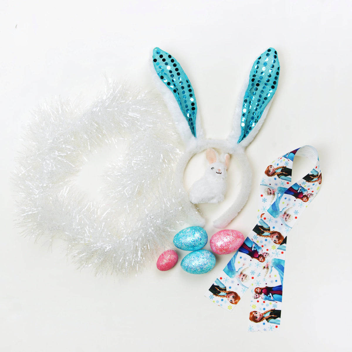 DIY Personalised White Frozen Easter Hat Kit