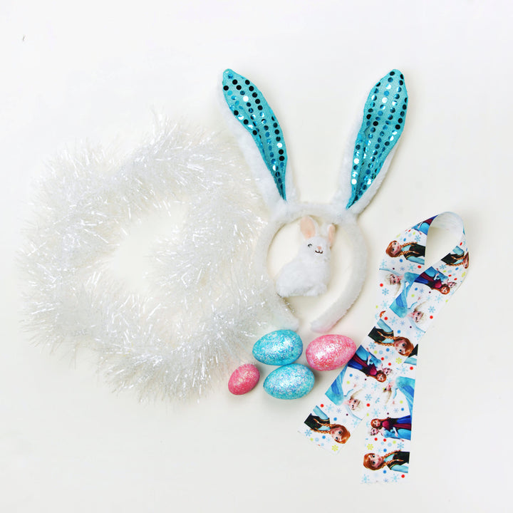 DIY Personalised White Frozen Easter Hat Kit