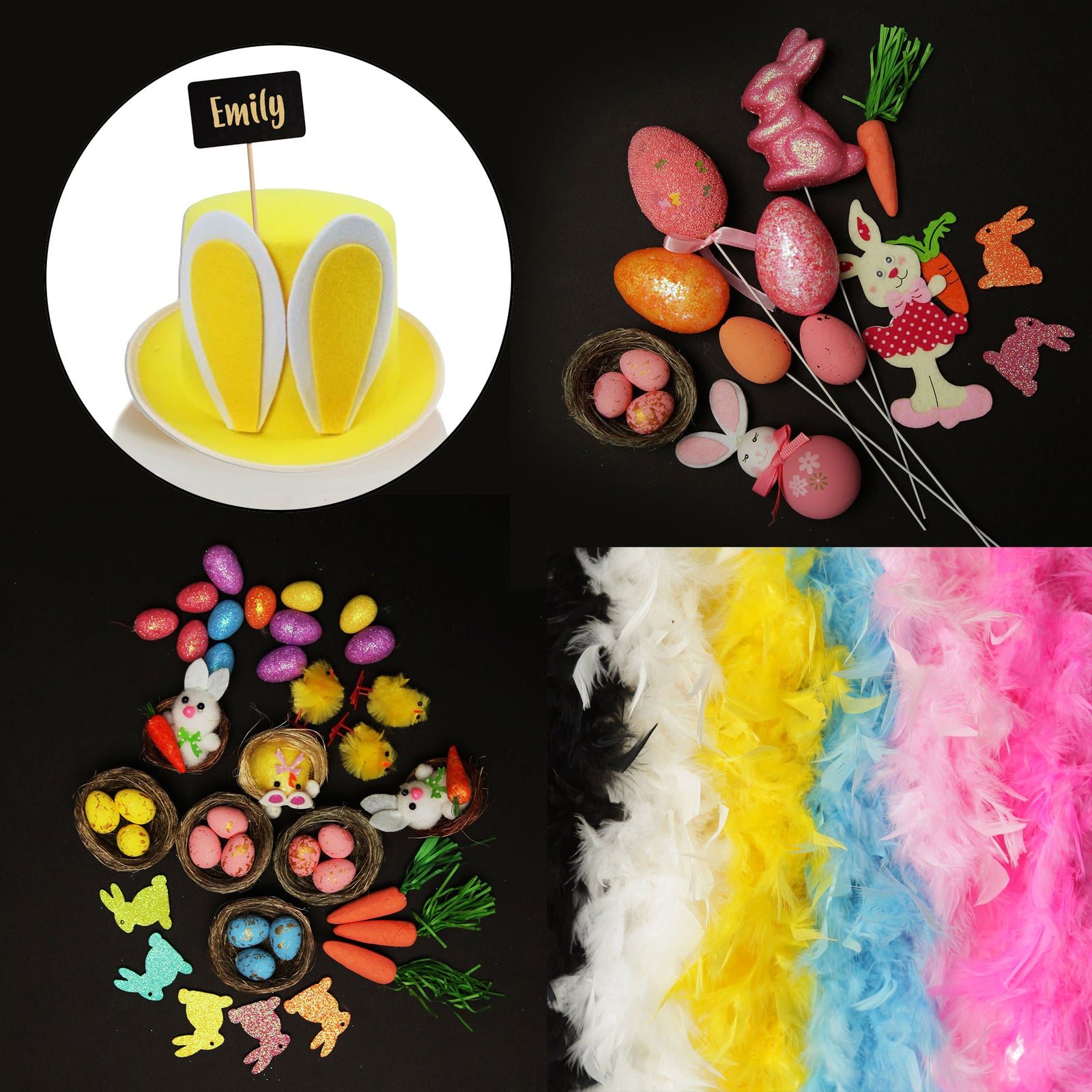 DIY Yellow Easter Hat Kit