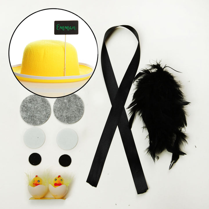 DIY Personalised Minion Easter Hat Kit