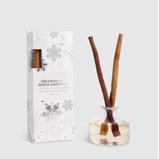 Dreaming of a white Christmas Cinnamon Stick Diffuser