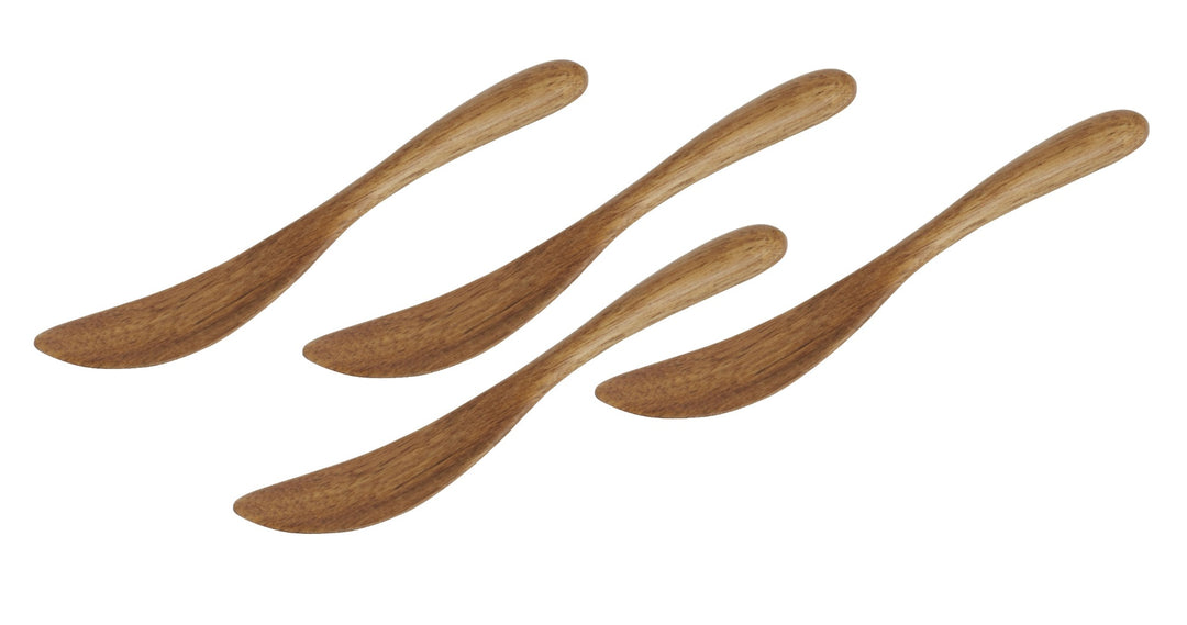 Davis &amp; Waddell Acacia Wood Spreader 4pcs Set Natural - 17cm(L)