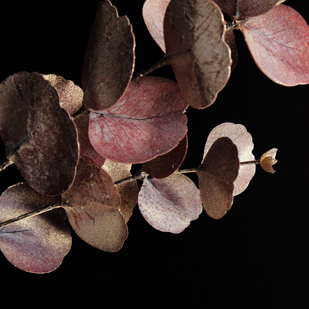 Dusky Pink Round Leaf Eucalyptus Dollar Gum Spray