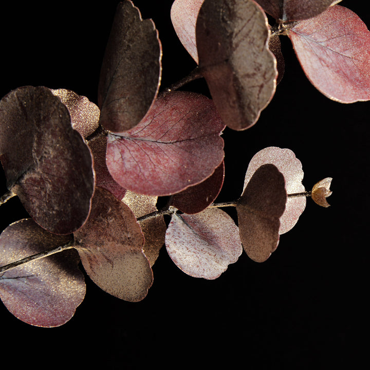 Dusky Pink Round Leaf Eucalyptus Dollar Gum Spray
