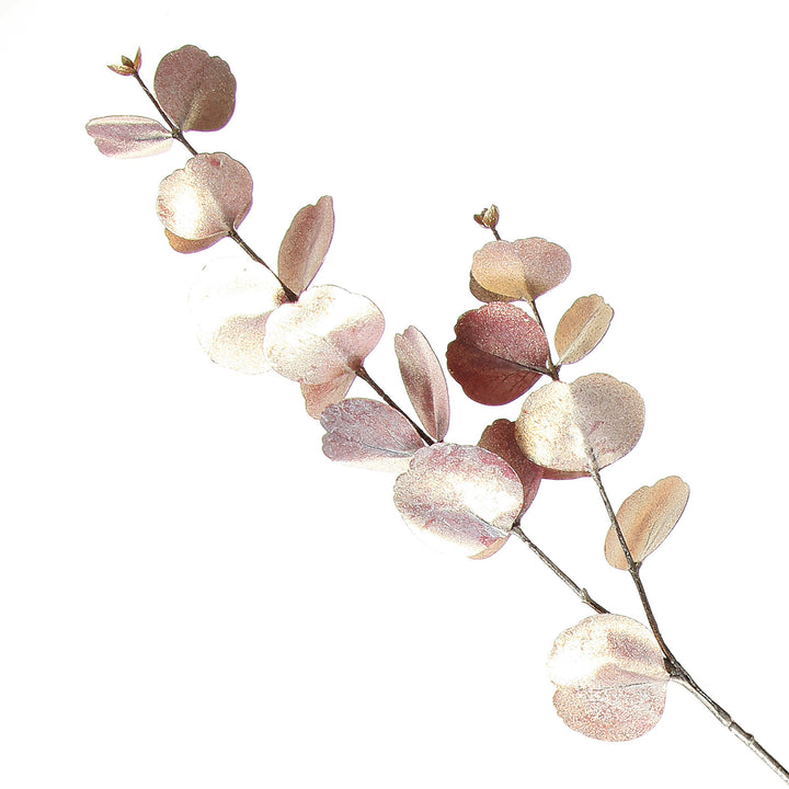 Dusky Pink Round Leaf Eucalyptus Dollar Gum Spray