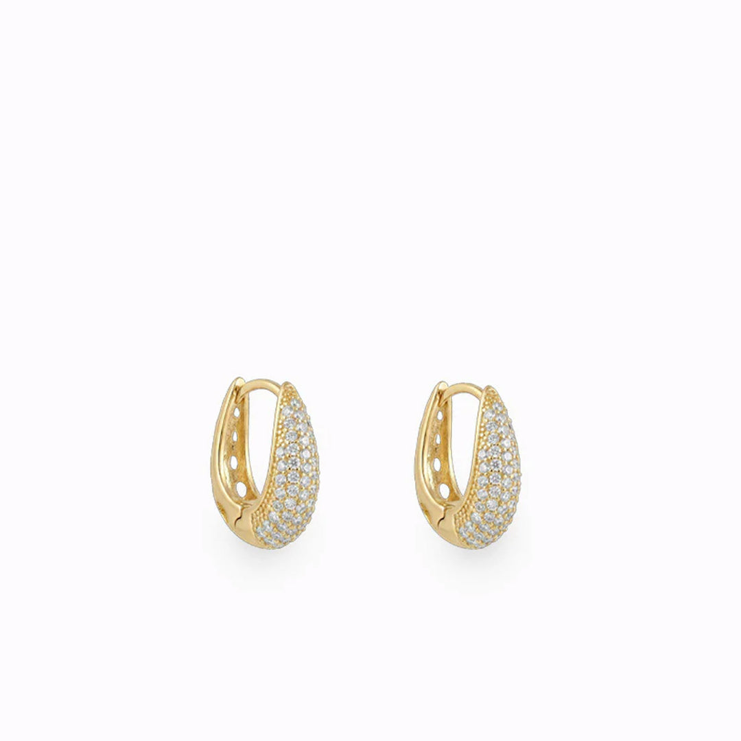 Earrings - Gold - Huggie Hoops