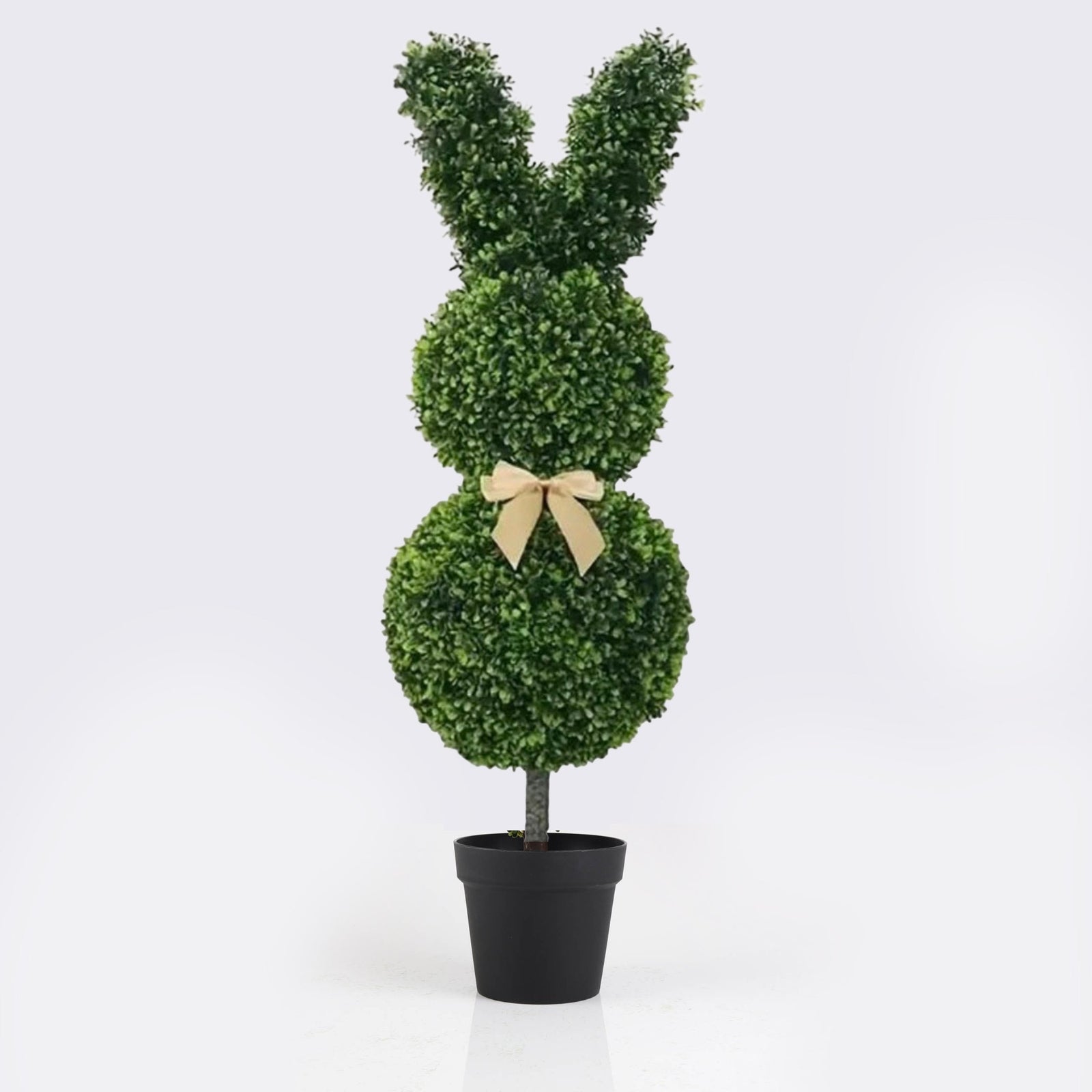 Easter Bunny Shaped Artificial Topiary Tree Large (100cm)