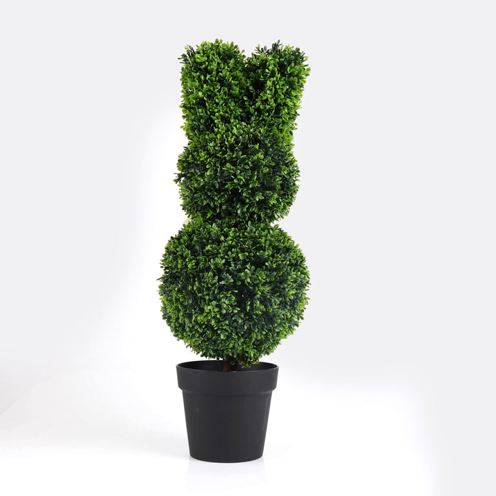 Easter Bunny Shaped Artificial Topiary Tree Large (100cm)