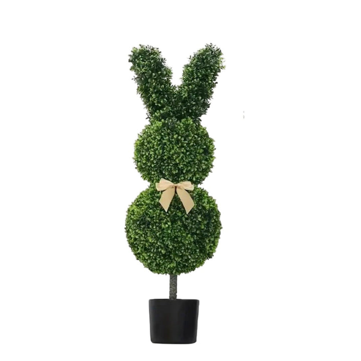 Easter Bunny Shaped Artificial Topiary Tree Medium (80cm)