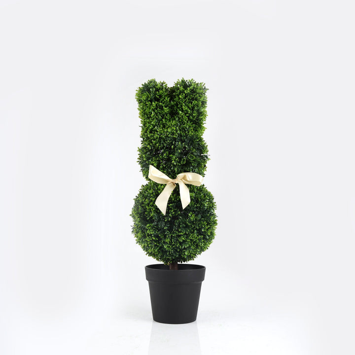 Easter Bunny Shaped Artificial Topiary Tree Medium (80cm)