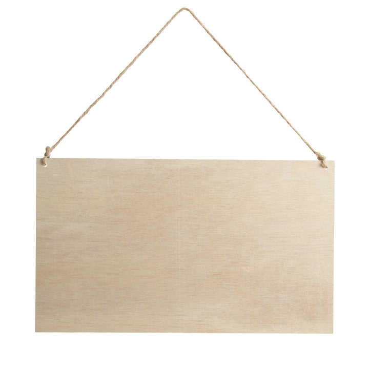 Easter Bunny Stop Here Hanging Plaque