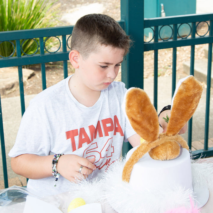 DIY Personalised White Easter Bunny Top Hat Kit