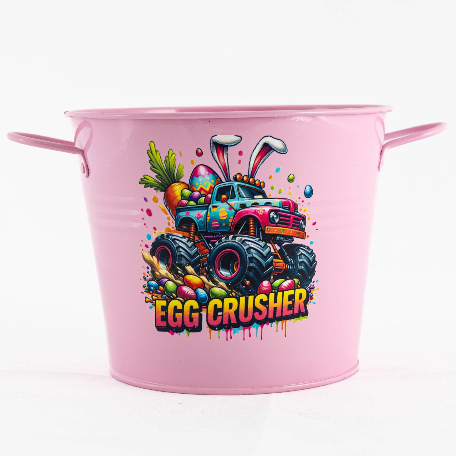 Easter Hamper Bucket - Monster Truck Egg Crusher