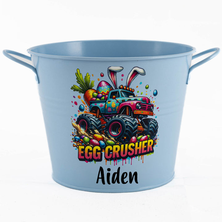 Easter Hamper Bucket - Monster Truck Egg Crusher