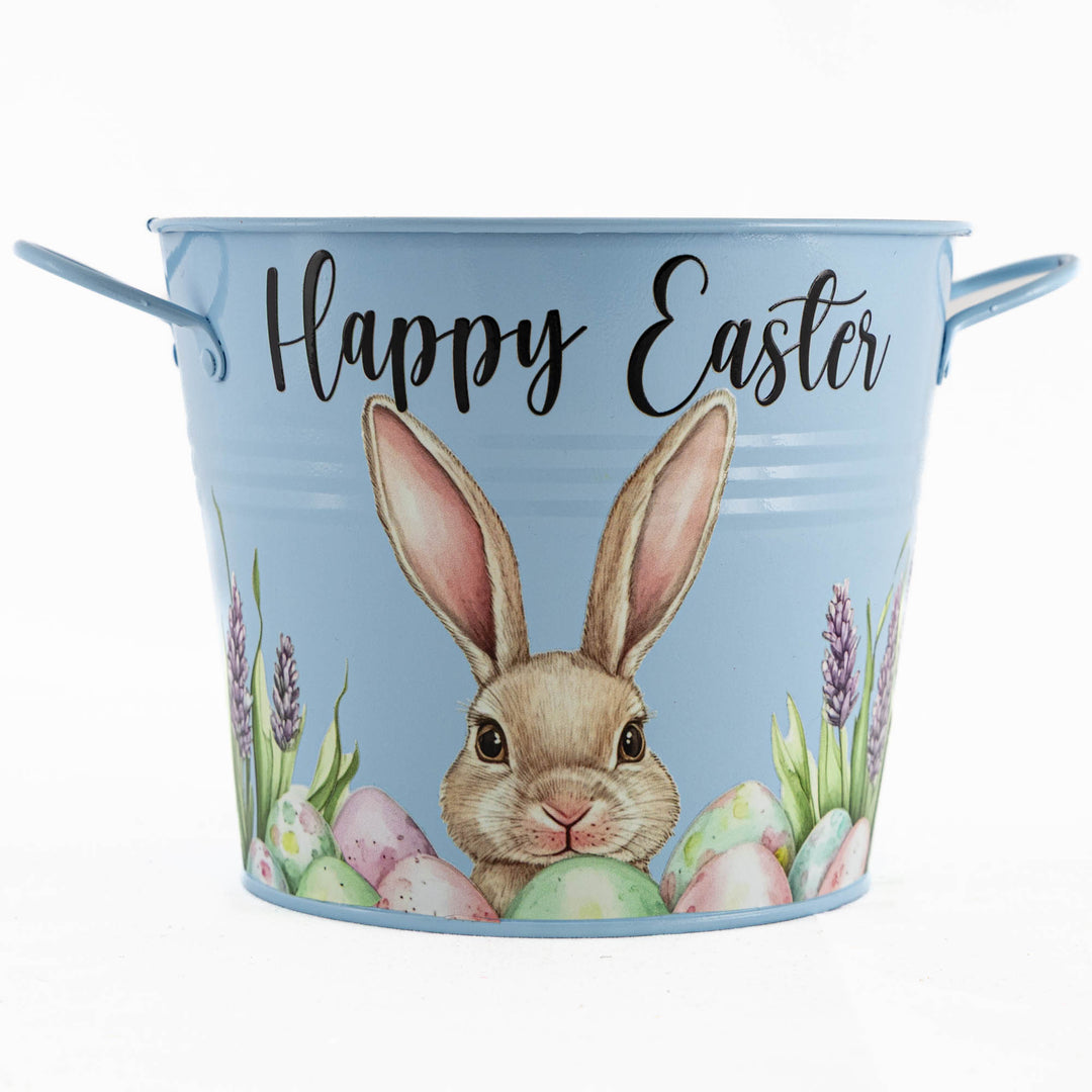 Easter Hamper Bucket - Peek-a-Bunny