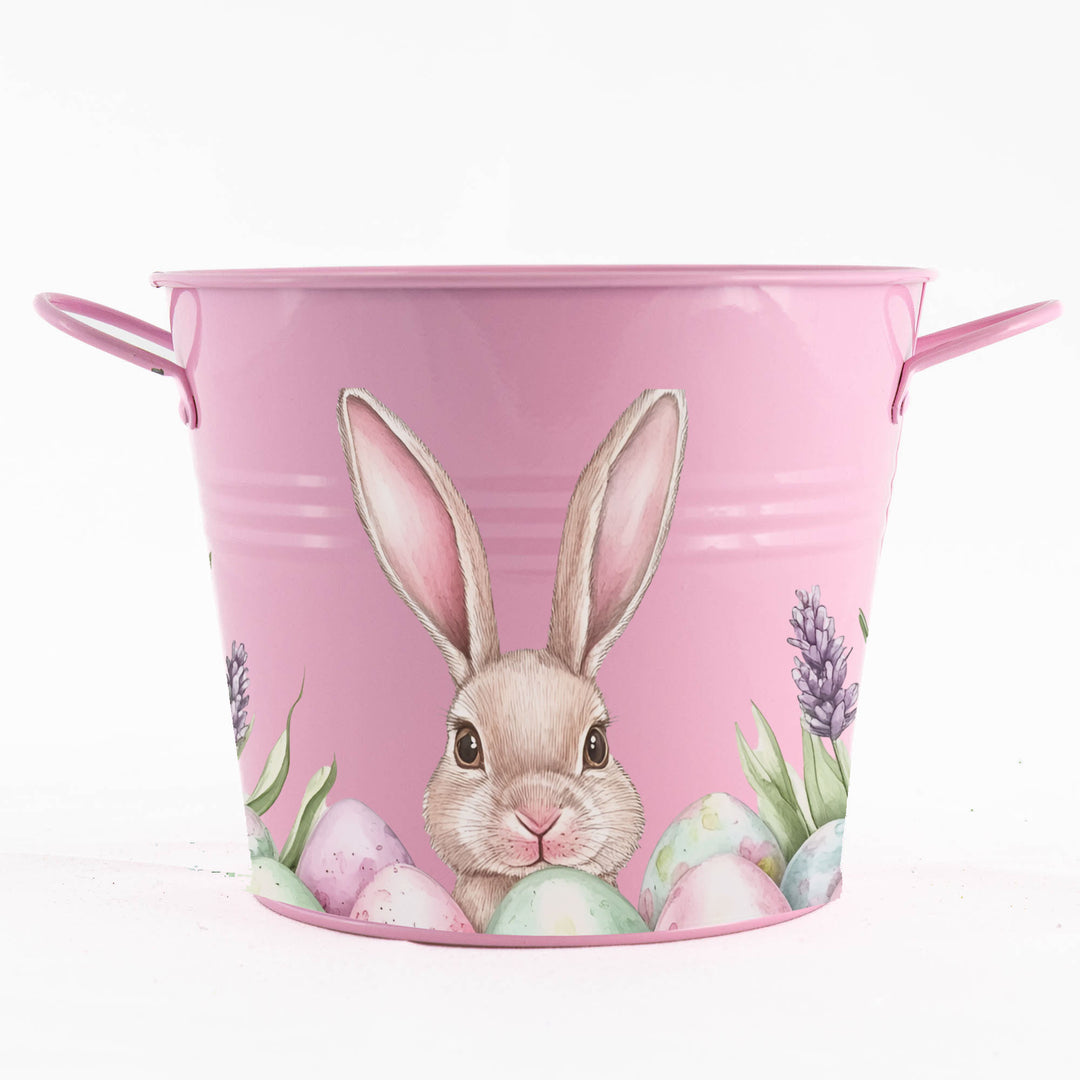 Easter Hamper Bucket - Peek-a-Bunny