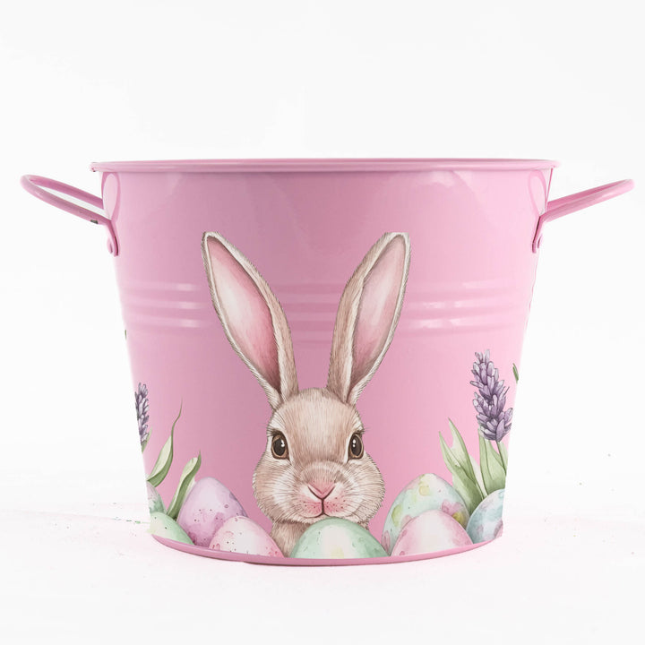 Easter Hamper Bucket - Peek-a-Bunny